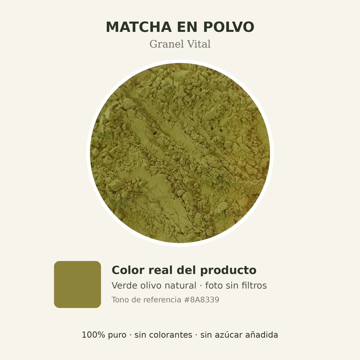 Matcha a granel – vista 2